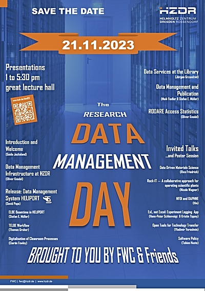 Foto: Agenda Data Management Day 2023 ©Copyright: Dr. Oliver Knodel