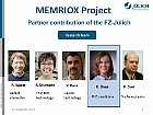 Memriox Annual Meeting 2012 Status FZJ JPG