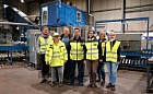 Foto: Project team Circular by Design at the large scal trial in Baumholder ©Copyright: HZDR/HIF