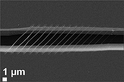 Fabrication of freestanding Si nanowires