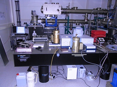 FTIR spectrometer bei TELBE