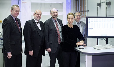 Feierliche Einweihung der Erweiterung des Hochfeld-Magnetlabors Dresden am 13.12.2013