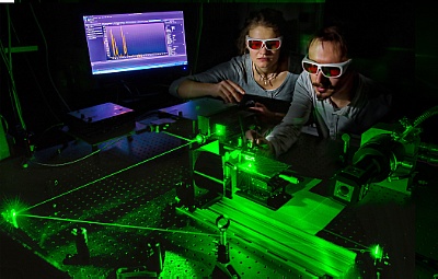 Laserinduzierte Fluoreszenzspektroskopie ©Copyright: HZDR/ Detlev Müller