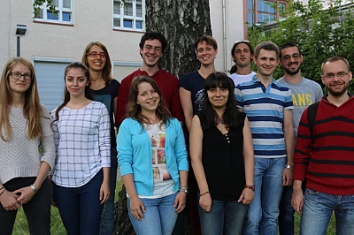 Teilnehmer des Sommerstudentenprogramms 2016 am HZDR
