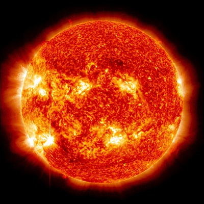 Bild der Sonne aus dem Jahr 2012, Quelle: NASA/SDO