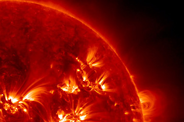 Foto: Die Taktgeber der Sonne - Referenzbild ©Copyright: Solar Dynamics Observatory, NASA