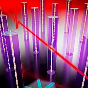 Foto: Speeding through nanowire: Nanowires under tension create the basis for ultrafast transistors ©Copyright: HZDR/Juniks