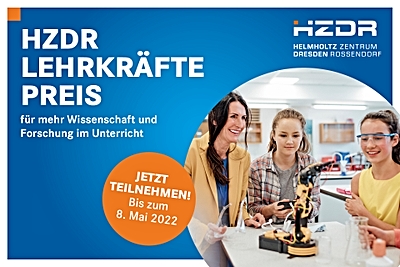 Foto: HZDR-Lehrkräfte-Preis (Banner) ©Copyright: HZDR