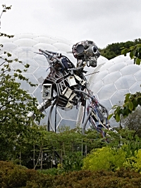 WEEE-man weighing 3.3 t ©Eden Project