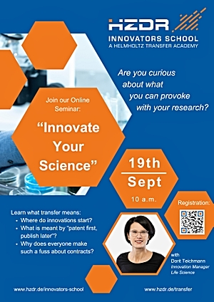 Foto: Innovate your science seminar ©Copyright: HZDR/ Innovators School