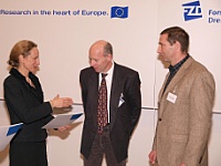 Verleihung des Forschungspreises 2009 durch Sachsens Wissenschaftsministerin Prof. Sabine von Schorlemer