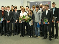 Verleihung der VON ARDENNE Physikpreise 2011: Gruppenfoto