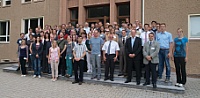 Die Teilnehmerinnen und Teilnehmer des zweiten Workshops zur molekularen Bildgebung am HZDR (20.6.2012)