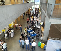 Rund 4.000 Besucher kamen zur Langen Nacht der Wissenschaften am 6. Juli 2012 ins Hörsaalzentrum der TU Dresden.