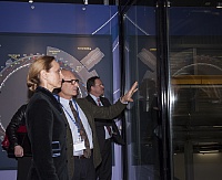 Sachsens Forschungsministerin zu Besuch am Europäischen Synchrotron ESRF (Foto: ESRF)