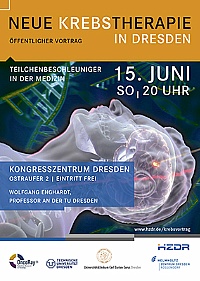Vortrag: Neue krebstherapie in Dresden