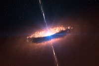 Kosmische Jets formen sich bei der Entstehung eines Sterns