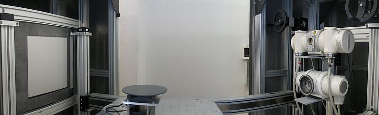 Panorama view of the X-ray facility