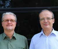 Dr. Holger Stephan und Prof. Leone Spiccia (Ref.)