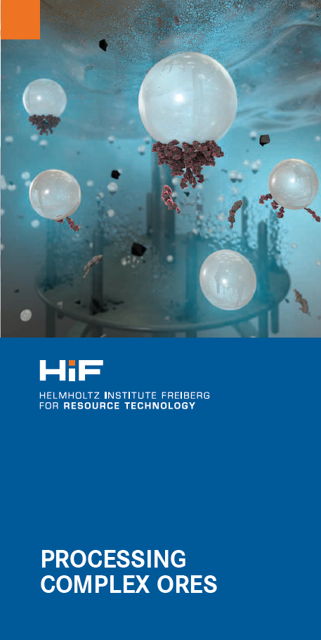 Cover for the HIF Flyer: Processing Complex Ores ©Copyright: HZDR