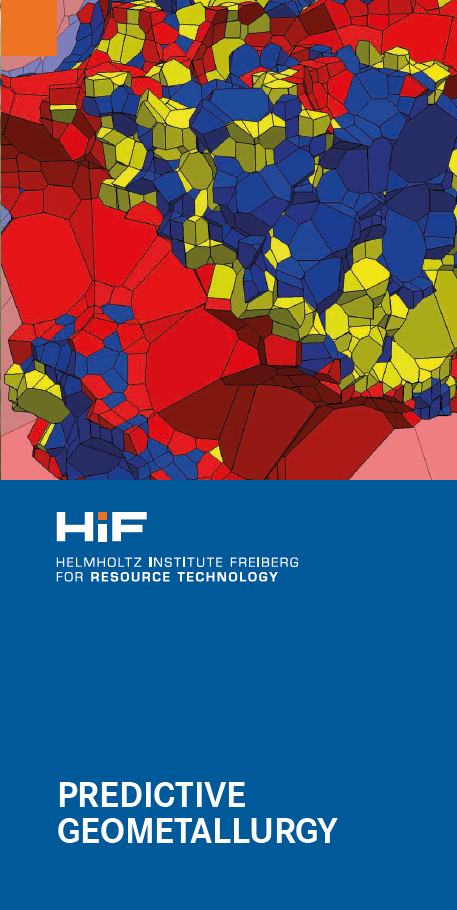 Cover of the HIF Flyer: Predictive Geometallurgy ©Copyright: HZDR