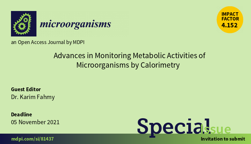 "Call for papers" image: microorganisms - Special Issue ©Copyright: microorganisms editorial board