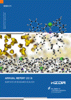 Foto: Cover of the Annual report of the Institute of Resource Ecology: 2016 ©Copyright: Dr. Harald Foerstendorf
