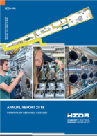 Foto: Cover des Jahresbericht des Instituts für Ressourcenökologie: 2018 ©Copyright: Dr. Harald Foerstendorf