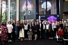 Foto: Das MHELTHERA-Team bei der feierlichen Eröffnung des Helmholtz International Labs in Melbourne, Australien ©Copyright: Monash University