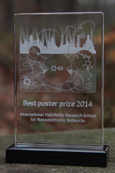 NANONET Poster Prize 2014