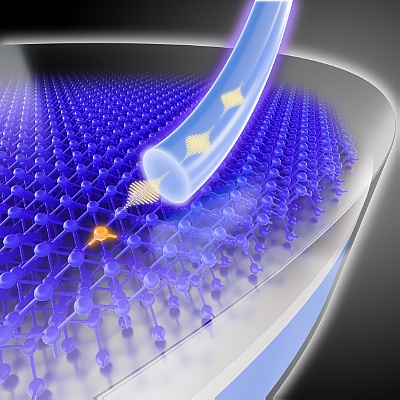 Single photons from a silicon chip ©Copyright: HZDR/Juniks